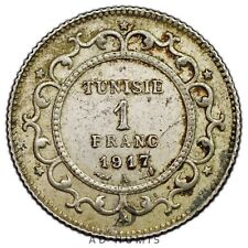 1 franc 1917 A Paris Tunisie - Argent