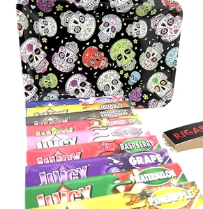 Juego de papel de liar Juicy Jays puntas de fumar rosa tamaño king tubos de cono delgado - Imagen 1 de 5