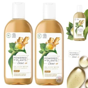 2xDove Bath Oil Ginger 250ml – Nourishing Body Oil for Bath & Shower Moisturiser - Picture 1 of 2