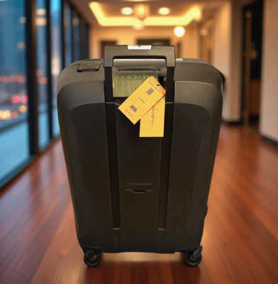 Samsonite Hartschalen Trolley ESSENS Spinner 69/25 Koffer graphit/ 88 L/ 3,80 kg - Bild 1 von 4