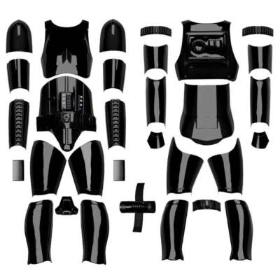 Shadowtrooper Armor Only - Armor Fully Trimmed and Ready to Strap Without Helmet - Image 1 of 4