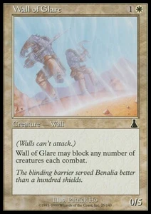 Wall of Glare x4 4x Urza's Destiny casi nuevo como nuevo Magic The Gathering - Imagen 1 de 1