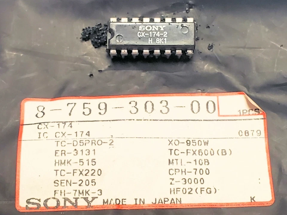 CX174-2 "Original" SONY 16P SIP IC 1 pieza Foto 1 de 1