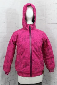 Ride Shelby Snow Jacket, Girls Youth Medium (10-12), Magenta Leopard Camo New - Picture 1 of 5