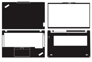 Aufkleber Skin Cover für Lenovo ThinkPad T14 Gen5 2025 Laptop Carbon Vinyl Decals - Bild 1 von 32