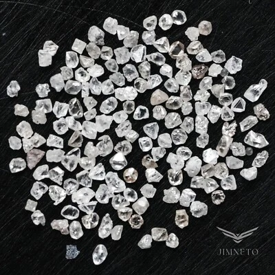 Raw Uncut Rough 100% Natural Loose Diamonds 200+ Premium Diamonds - Image 1 of 4