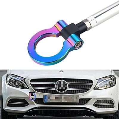 Drift Neo Track Racing Aluminum Tow Hook For Mercedes Benz C E S ML CLA GLA GLK Foto 1 de 4
