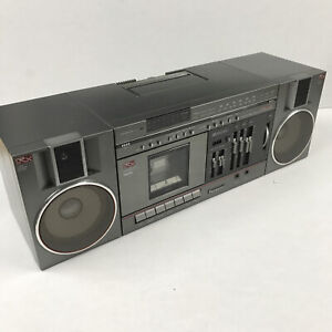 1980's Panasonic RX-C60 FM AM Stereo Cassette Deck Turner Amplifier Boombox Rare