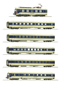 Roco 73057 6-teil. Elektrotriebzug 4010.04 „Transalpin“, ÖBB, DCC DIGITAL SOUND - Bild 1 von 1