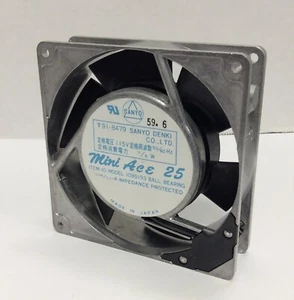 NEW, Sanyo Denki, Mini Ace 25, Fan, Model: 109S193, 115V-50/60hz - Picture 1 of 3