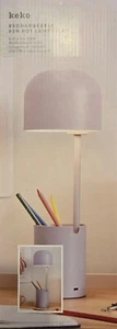 Dunelm Keko Rechargeable Pen Pot Lamp H37 x Dia.13cm - Picture 1 of 39