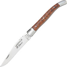 Robert David Laguiole Folder Knife RD090602 Snakewood handles, stainless bolster