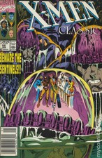 X-Men Classic Classic X-Men Mark Jewelers #55MJ FN 6.0 1991 Stock Image