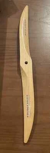 Vintage Master Air Screw SCIMITAR Profile (12X6) Wooden RC Airplane Propeller - Picture 1 of 1