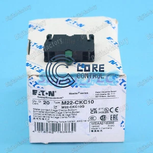 Bloque contactor 10 piezas nuevo Eaton Moeller M22-CKC10 1 NO - Imagen 1 de 2