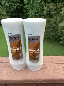 2 x Suave Professionals Ultra Sleek & Smooth Frizz Control Conditioner, 12.6oz - Picture 1 of 10
