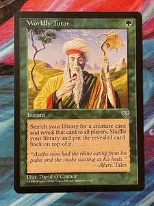 MTG Magic The Gathering Worldly Tutor aus Mirage, NM - Bild 1 von 1