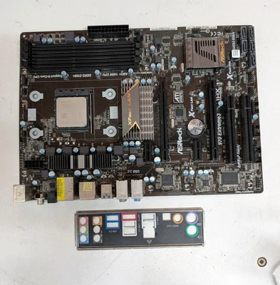 ASRock 970 Extreme3 R2.0 Motherboard + AMD FX-8120 8-Core CPU - Image 1 of 4