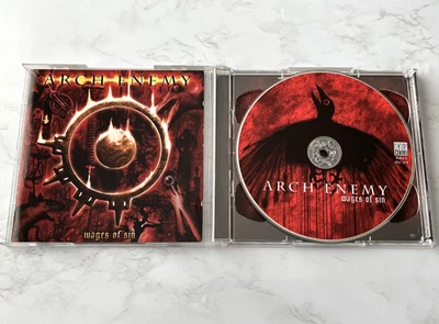 Arch Enemy Wages Of Sin 2 CD ORIGINAL 2002 Century Media 8083-2 ENHANCED! RARE! Foto 1 de 4