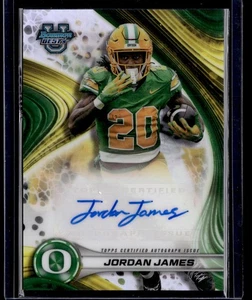 2024 Bowman University Best #BOA-JJ Jordan James Best of 2024 autógrafos - Imagen 1 de 2