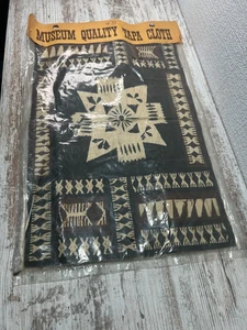 Tapa Tuch in Museumsqualität handgefertigtes polynesisches Tuch 12,5 x 18,5 Zoll - Bild 1 von 4
