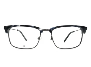 Marcos de gafas Marchon NYC M-2028 460 negro gris rectangular borde completo 54-18-140 - Imagen 1 de 11