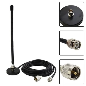 Comfy Fashion Cable Handheld Hot New Stylish Uhf Antennas BNC Magnetic - Picture 1 of 12