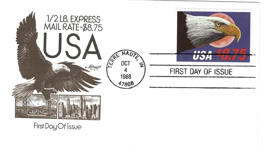 Sc2394 FDC Oct 4, 1988  Artmaster Cover - Image 1 of 1