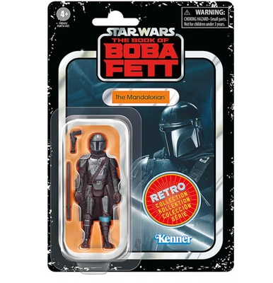 Figura Hasbro Kenner Star Wars Colección Retro Mandalorian 3.75" Foto 1 de 4
