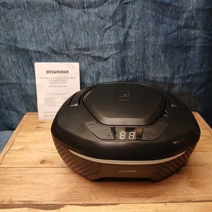 Sylvania Bluetooth CD Ghettoblaster AM FM Radio - SRCD202-DG-BT-EO kaum benutzt - Bild 1 von 13