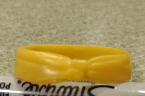 1960's-70's Marx Johnny West Geronimo Rub/Plas Version Yellow Headband Good Cond - Picture 1 of 6