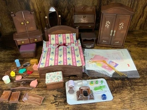 Sylvanian Families schönes Hauptschlafzimmer Set 100 % komplett tadelloser Zustand ❤️ - Bild 1 von 7