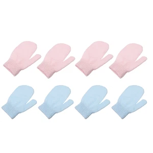  8 Pcs Exfoliating Bath Scrub Glove Deep Cleansing Gloves Body Scrubber - Picture 1 of 12