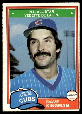 1981 O-Pee-Chee Dave Kingman Chicago Cubs #361 - Image 1 of 2