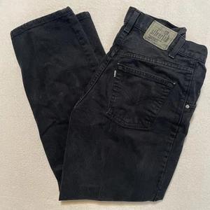 Vintage Levi’s Silver Tab Jeans Black Loose Baggy Fit Y2K Skater 90’s 31x30 Tag - Picture 1 of 9