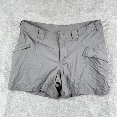 Pantalones cortos de senderismo The North Face para mujer 8 bolsillos con solapa de tiro medio de nailon elásticos Foto 1 de 4