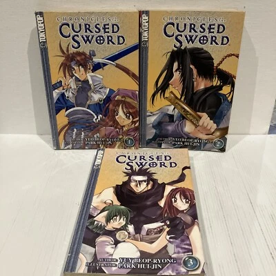 Chronicles of the Cursed Sword VOLUMES 1,2 &3 HUI-JIN & BEOP-RYONG. - image 1 of 4