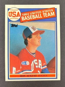 DON AUGUST * ROOKIE CARD * (RC) 1985 Topps #393 - Bild 1 von 2