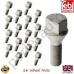 16x Wheel Bolt For Peugeot 106 205 206 306 307 309 405 406 Partner - Febi 46637 - Picture 1 of 4