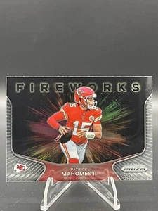 2020 Panini Prizm Patrick Mahomes II Fireworks #5 Kansas City Chiefs - Picture 1 of 2