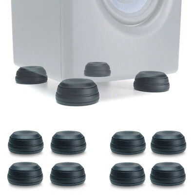 keepdrum SSA300 Schwingungsdämpfer Lautsprecher Boxen-Füße 8 Stück