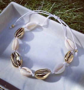 cowrie shell anklet - Picture 1 of 2