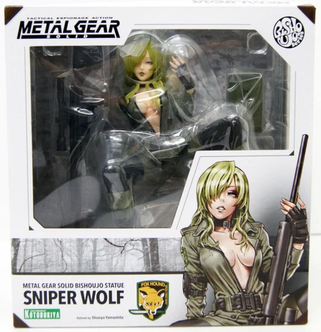 Kotobukiya METAL GEAR SOLID SNIPER WOLF Bishoujo Statue Cover