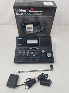 Uniden Bearcat BC365CRS 500 Channel Police Scanner Weather FM Radio Clock - Zdjęcie 1 z 6