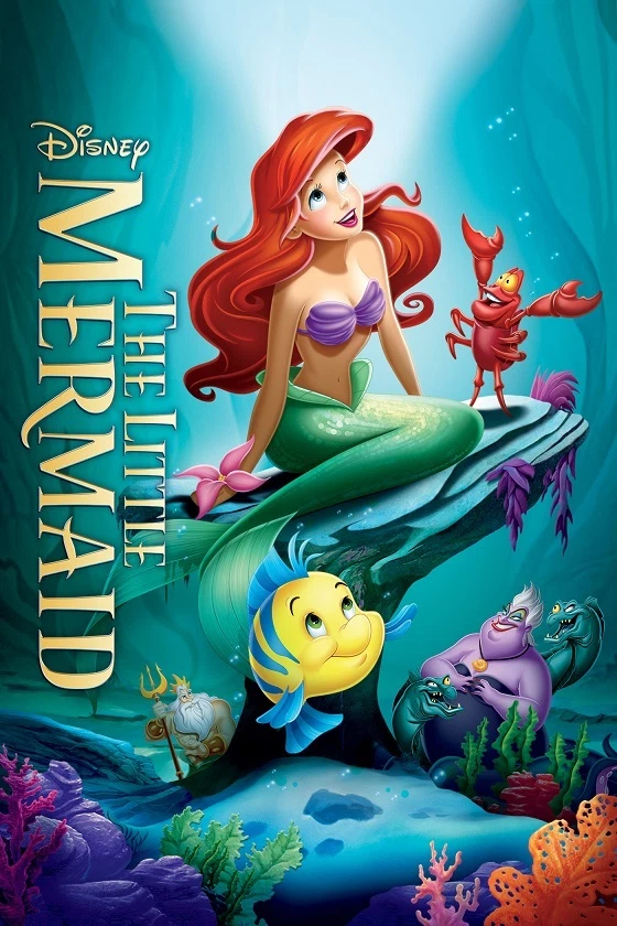 Walt Disney's The Little Mermaid movie poster (d) : 11 x 17 inches