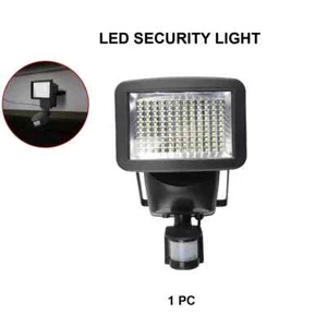 Solar Power LED Wall Light Security Outdoor Garden Flood Lamp PIR Motion Sensor - Picture 1 of 14