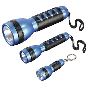 Hama Taschenlampen-Set LED „FL-130” 3 Stück robst stoßfest spritzwassergeschützt - Bild 1 von 6