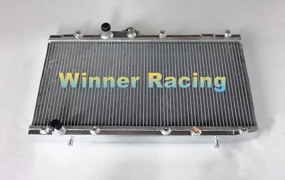 Radiador completo de aluminio Fit Toyota Starlet EP81 1.3 XL 2E/2E-E I4 MT 1989-1996 Foto 1 de 4