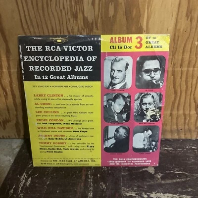 RCA Victor Encyclopedia Of Recorded Jazz: Album 3  LEJ-3 Brand New SEALED - Image 1 of 3