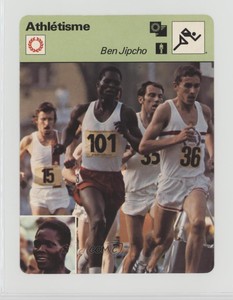 1977-79 Sportscasters Series 61 French Lausanne A Ben Jipcho #61-05